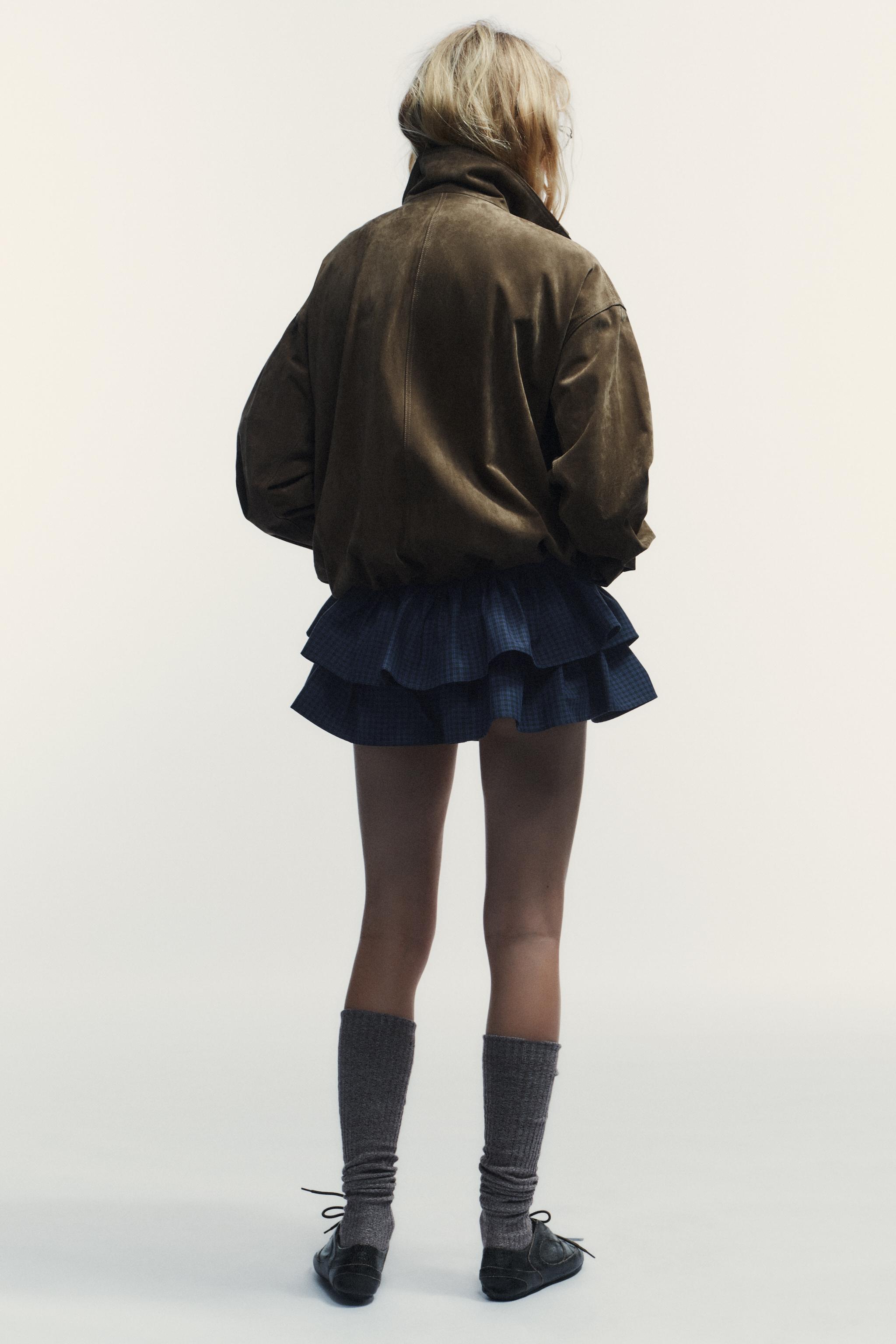 VESTE EN DAIM 100% VOLUME